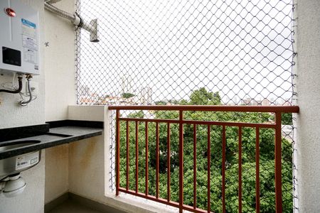 Varanda de apartamento para alugar com 2 quartos, 42m² em Chácara Santo Antônio (zona Leste), São Paulo