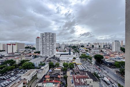 Vista da Sala de apartamento à venda com 1 quarto, 31m² em Mooca, São Paulo