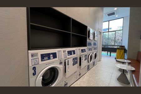 Studio à venda com 25m², 1 quarto e sem vagaLavanderia