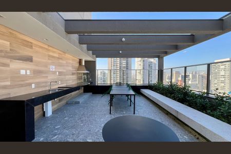 Studio à venda com 25m², 1 quarto e sem vagaChurrasqueira