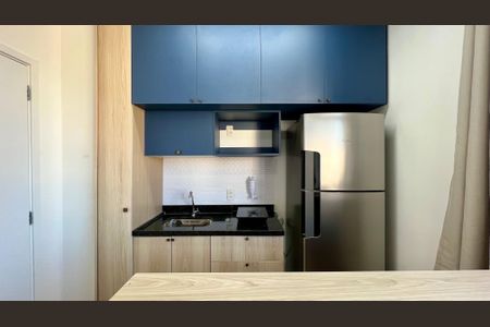 Studio à venda com 25m², 1 quarto e sem vagaCozinha