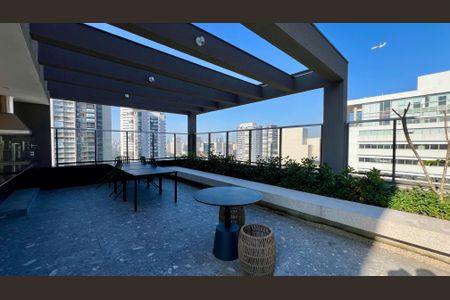 Studio à venda com 25m², 1 quarto e sem vagaChurrasqueira