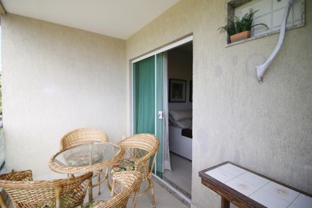 Varanda de apartamento à venda com 2 quartos, 74m² em Taquara, Rio de Janeiro
