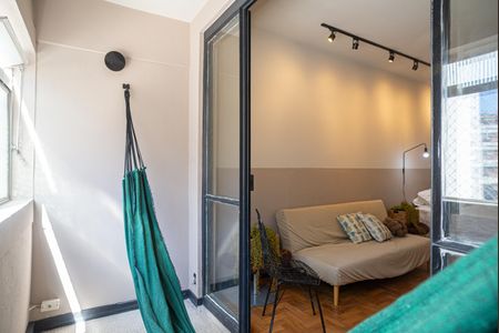 Studio para alugar com 40m², 1 quarto e sem vagaVaranda da Sala/Quarto
