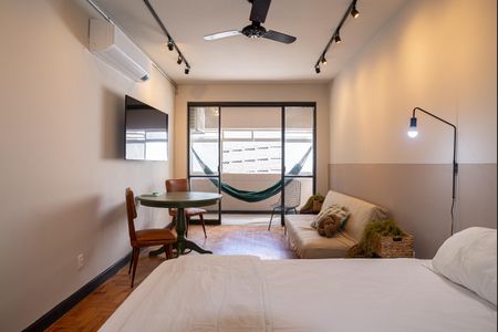 Studio para alugar com 40m², 1 quarto e sem vagaSala/Quarto