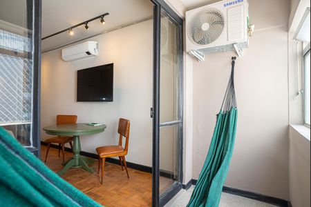Studio para alugar com 40m², 1 quarto e sem vagaVaranda da Sala/Quarto