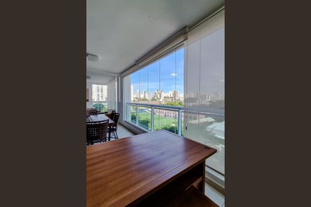 Varanda da Sala de apartamento para alugar com 3 quartos, 242m² em Água Branca, São Paulo