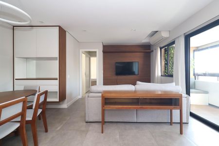 Sala de apartamento à venda com 2 quartos, 84m² em Pinheiros, São Paulo