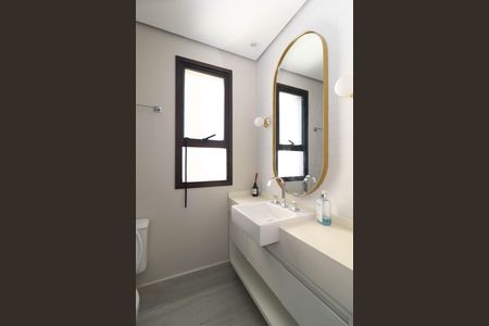 Apartamento à venda com 84m², 2 quartos e 2 vagas Apartamento à venda com 84m², 2 quartos e 2 vagasBanheiro social