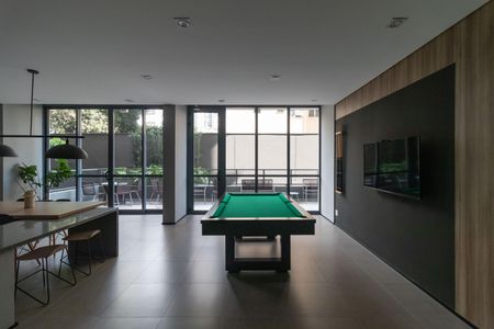 Studio à venda com 30m², 1 quarto e sem vaga Studio à venda com 30m², 1 quarto e sem vagaÁrea comum - Sala de Jogos