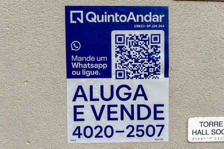 Apartamento à venda com 24m², 1 quarto e sem vaga Apartamento à venda com 24m², 1 quarto e sem vagaPlaquinha
