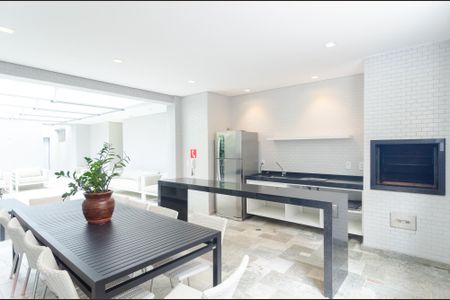 Apartamento à venda com 38m², 1 quarto e 1 vagaChurrasqueira