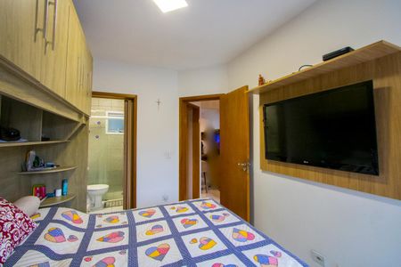 Quarto 1 - Suíte de apartamento à venda com 2 quartos, 51m² em Campestre, Santo André