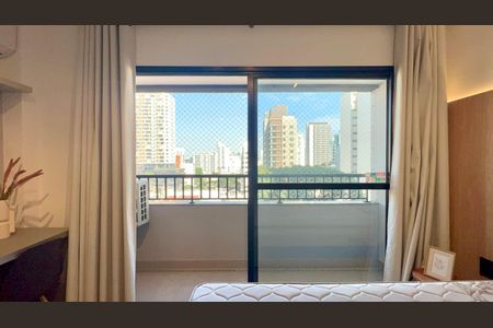 Studio para alugar com 28m², 1 quarto e sem vagaVaranda