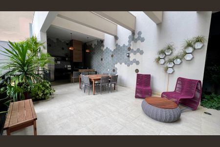 Studio para alugar com 28m², 1 quarto e sem vagaChurrasqueira