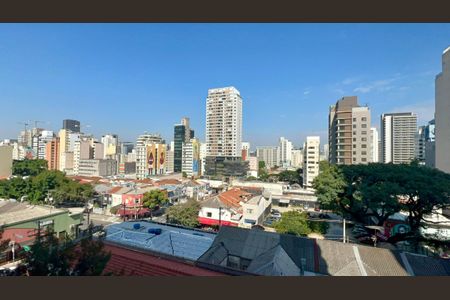 Studio para alugar com 28m², 1 quarto e sem vagaVaranda