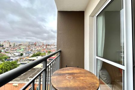 Varanda da Sala de apartamento para alugar com 2 quartos, 40m² em Jardim Prudência, São Paulo