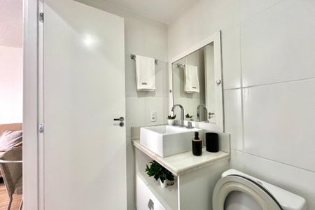 Apartamento para alugar com 40m², 2 quartos e sem vagaBanheiro Social