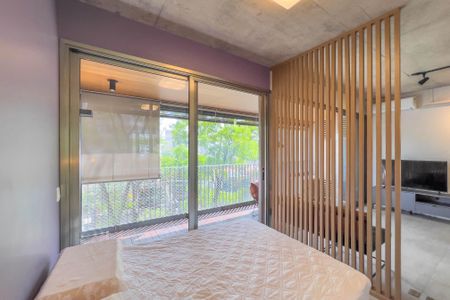 Studio para alugar com 44m², 1 quarto e 1 vaga Studio para alugar com 44m², 1 quarto e 1 vagaQuarto