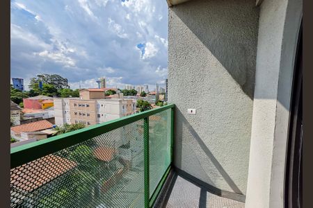 Varanda Sala de apartamento para alugar com 2 quartos, 60m² em Vila Alpina, Santo André