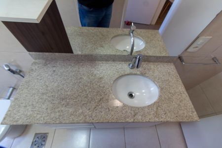 Apartamento à venda com 57m², 1 quarto e 1 vagaBANHEIRO