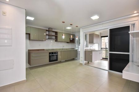 Sala/Cozinha de apartamento para alugar com 2 quartos, 58m² em Vila Suzana, São Paulo