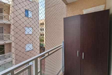 Varanda da Sala de apartamento à venda com 2 quartos, 50m² em Jardim das Bandeiras, Campinas