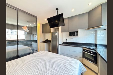 Studio de kitnet/studio para alugar com 1 quarto, 24m² em Indianópolis, São Paulo