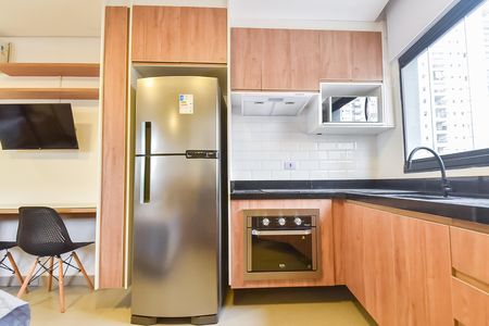 Studio para alugar com 28m², 1 quarto e sem vaga Studio para alugar com 28m², 1 quarto e sem vagaCozinha