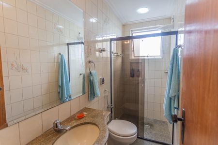 Banheiro Social de apartamento à venda com 3 quartos, 90m² em Santo Antônio, Belo Horizonte