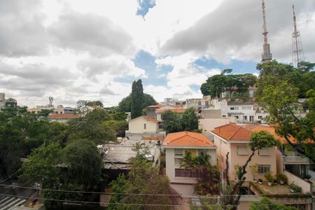 Vista da Sala de apartamento para alugar com 3 quartos, 103m² em Sumaré, São Paulo