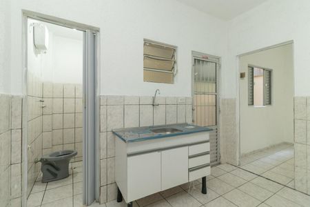 Sala/Cozinha de casa para alugar com 1 quarto, 63m² em Vila Industrial, São Paulo
