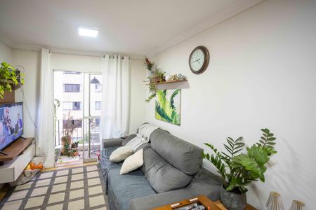 Sala de apartamento à venda com 2 quartos, 47m² em Jardim Melo, Diadema