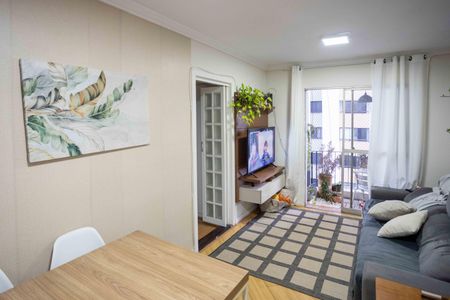 Sala de apartamento à venda com 2 quartos, 47m² em Jardim Melo, Diadema