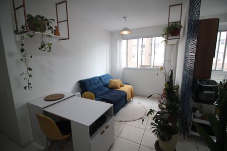 Sala de apartamento à venda com 2 quartos, 47m² em Jk, Contagem