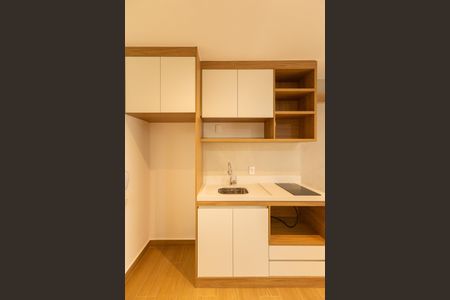 Studio para alugar com 30m², 1 quarto e sem vaga Studio para alugar com 30m², 1 quarto e sem vagaCozinha