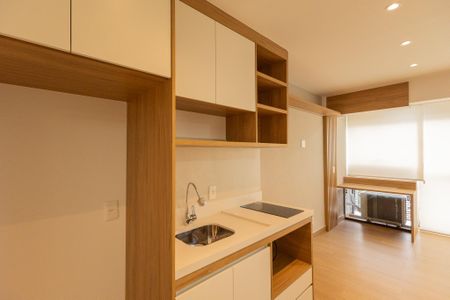 Studio para alugar com 30m², 1 quarto e sem vaga Studio para alugar com 30m², 1 quarto e sem vagaCozinha