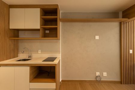Studio para alugar com 30m², 1 quarto e sem vaga Studio para alugar com 30m², 1 quarto e sem vagaCozinha
