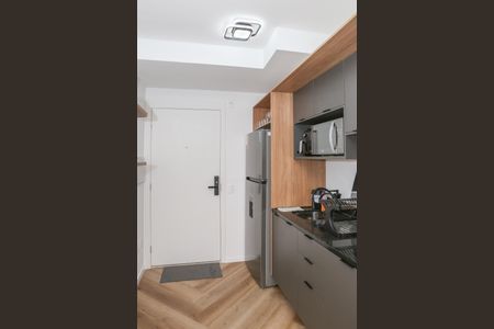 Studio à venda com 28m², 1 quarto e sem vaga Studio à venda com 28m², 1 quarto e sem vagaCozinha