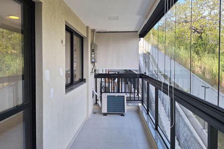 Studio à venda com 39m², 1 quarto e 1 vagaVaranda