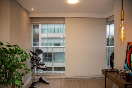 Sala de apartamento à venda com 2 quartos, 64m² em Jardim Caravelas, São Paulo
