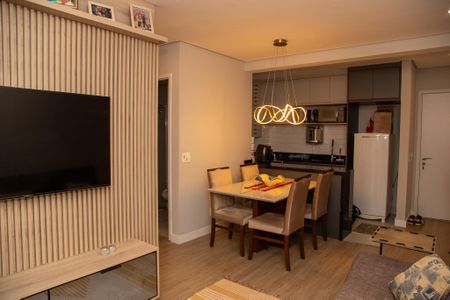 Sala de apartamento à venda com 2 quartos, 64m² em Jardim Caravelas, São Paulo