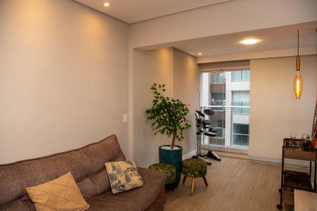 Sala de apartamento à venda com 2 quartos, 64m² em Jardim Caravelas, São Paulo