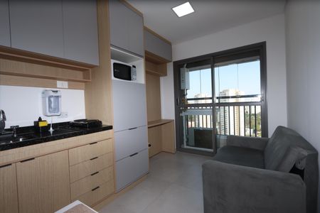 Sala de apartamento à venda com 1 quarto, 28m² em Vila Independência, São Paulo