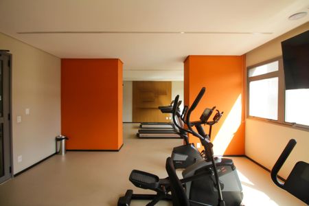 Apartamento para alugar com 28m², 1 quarto e sem vaga Apartamento para alugar com 28m², 1 quarto e sem vagaAcademia