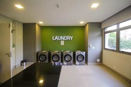 Apartamento para alugar com 28m², 1 quarto e sem vaga Apartamento para alugar com 28m², 1 quarto e sem vagaLavanderia