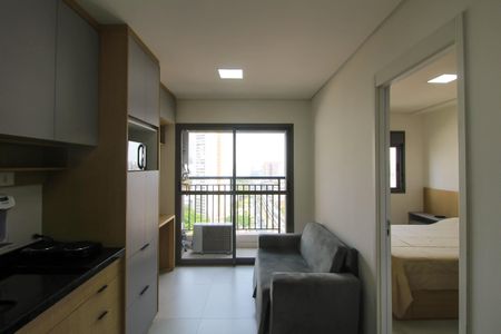Sala/Cozinha de apartamento para alugar com 1 quarto, 28m² em Jardim Independência (são Paulo), São Paulo