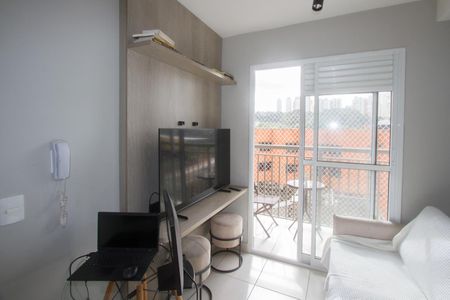 Sala de apartamento à venda com 1 quarto, 28m² em Jardim Caravelas, São Paulo