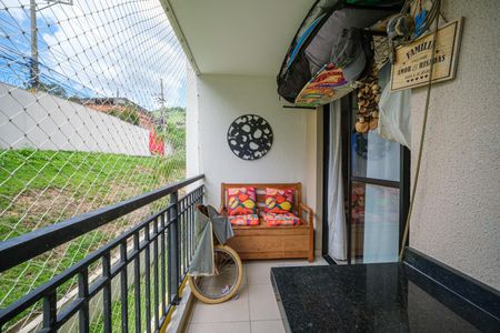 Sala Varanda de apartamento à venda com 3 quartos, 66m² em Andaraí, Rio de Janeiro