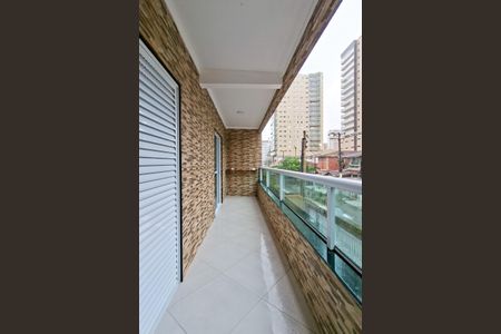 Sacada de casa de condomínio para alugar com 2 quartos, 66m² em Aviação, Praia Grande